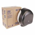 Tork Tork Jumbo Toilet Paper Roll Dispenser Smoke T22, High Capacity, 66TR 66TR